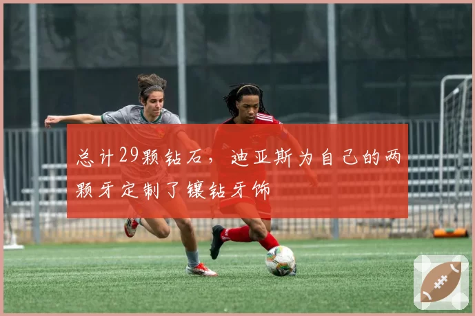 总计29颗钻石，迪亚斯为自己的两颗牙定制了镶钻牙饰