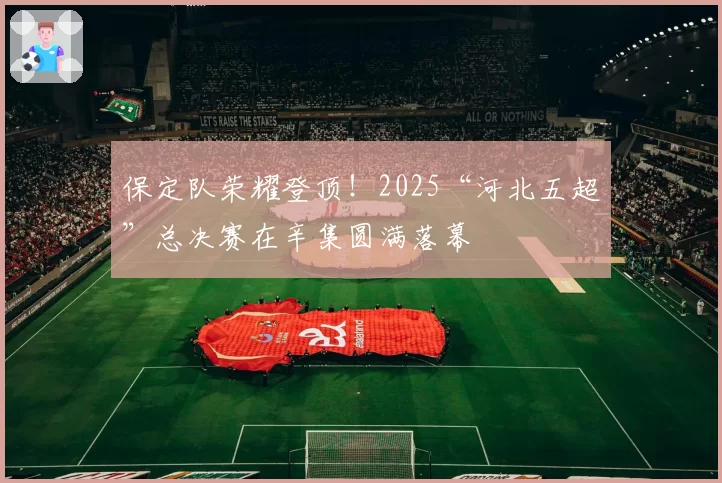 保定队荣耀登顶!2025“河北五超”总决赛在辛集圆满落幕